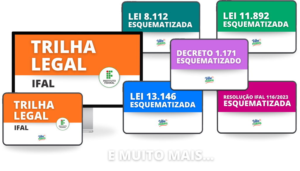 Visualização dos materiais da Trilha Legal